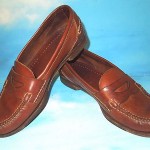 VINTAGE COLE HAAN GENUINE HANDSEWN BROWN LEATHER LOAFERS ,ALL LEATHER SIZE 10 M