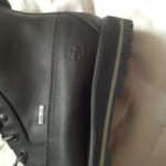 Timberland Black Leather Gore-tex High Boots 9.5m Mint