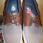 VANS  Zapato Del Barco Mens SNEAKERS SHOES Cloud Burst Brunette Size 11 Reg $65