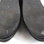 Men’s Clarks ‘Wallabees’ Black Leather Lace Up Casual Shoes Boots Sz 9 M