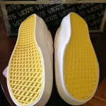 Vans Vault California Era Wingtip LX Gardenia/Blazing Yellow, Size 10