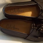COLE HAAN BLACK LEATHER TASSEL LOAFERS SIZE 8 M EXCELLENT!