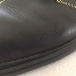 Cole Haan Nike Air Country Shoes 11.5 Black Leather Lace Up Casual Slip On