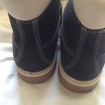 Timberland mens boots Black Nubuck White Cream Trim Mint 13m
