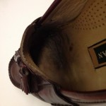 COLE HAAN Men Shoes Sz 12C Burgundy Leather Loafers w/Tassel Memory Flex Comfort