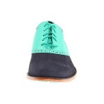 COLE HAAN AIR COLTON Saddle Peacoat Mint Oxfords Designer Shoes Mens 10 NEW