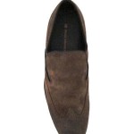 Hugo Boss Orange Resolute Mens Brown Suede Loafers Leather Shoes 7 EU 40