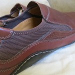 COLE HAAN NIKEAIR MENS BROWN LEATHER SLIP ON SHOES, 11M