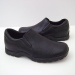 COLE HAAN BLACK PEBBLE LEATHER LOAFERS SHOES MENS 7.5M / 7.5 M SLIP-ON EXCELLENT