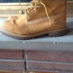 Timberland  Waterproof 6″ Nubuck Boots Size 10.5