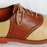 Men’s COLE HAAN Leather Oxford Shoes Size 9 D Brown/Bone
