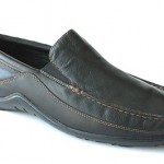 $168 Cole Haan Mens Air Tucker Venetian Leather Loafers Black Size 11 1/2 EUC