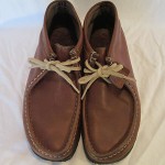 CLARKS Originals Wallabee Brown Leather Boots Shoes Mens 8