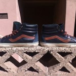 Vans Vault Sk8-Hi LX Leather Flannel