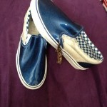 Vans Zodiac Naugahyde Slip-Ons Mens 10