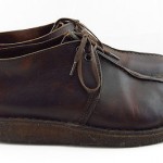 Clarks Brown Leather Lace Up Desert Boots Men Size 9 M