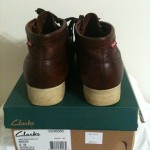 Mens Clarks Padmore Brown Oile