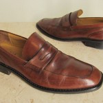 Mens Cole Haan Shoes 9.5 M Brown Leather Loafers Slip On Casual Euro 41