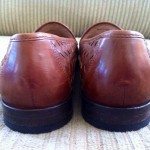 Men’s Cole Haan Weave Brown Slip On 11 M Dress Casual Slip On