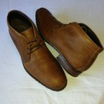 Cole Haan C09799 UG12 Size 9 M Nike Air Boot Tan Brown Leather Made In India Men