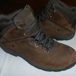Men’s TIMBERLAND BROWN WATERPROOF HIKING BOOTS SZ 15 M