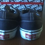VANS CLASSIC MEN’S SLIP ON Black/ White 7.5