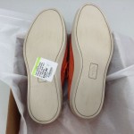 COLE HAAN BERGEN Suede Leather Wingtip Orange Lace Up 10.5 D Corporate Mens