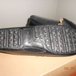 NIB COLE HAAN C08826 AIR GRANT PENNY LOAFER DRIVING MOC, BLACK, SZ 12W,
