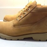 TIMBERLAND Men’s Sz 9.5 NWOB 4-Eyelet Camel Nubuck Suede Waterproof Work Boots