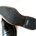 COLE HAAN Nike Air Size 9 M Men’s Split Toe Black Leather Loafer Shoes