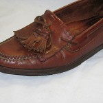 COLE HAAN Country LOAFERS Shoes Kiltie TASSEL Brown Size 9.5 Men’s