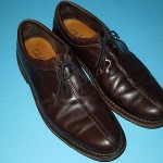COLE HAAN  BROWN LEATHER CASUAL SHOES ,LOAFERS SIZE 9.5 M
