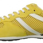 New. $150 Hugo Boss Orange Orlenno Men’s Shoes Size US 7 EU 40  Bright Yellow
