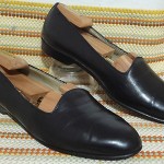 BRAGANO COLE HAAN SHOES MEN SIZE 9.5 M  LOAFERS BLACK LEATHER