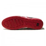 $225 Hugo Boss “ORANGE” Sneakers Mens Grey Red Shoes 12 45 Trainers Walking .5