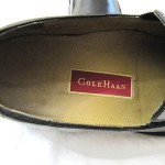 COLE HAAN Nike Air Size 9 M Men’s Split Toe Black Leather Loafer Shoes