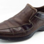 Cole Haan Nike Air Brown Leather Slip On Loafer Shoes Men Size 10 M