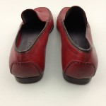 Cole Haan Women Dress Shoes Size 10B Burgundy Leather Slip On Loafers