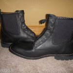 TIMBERLAND EARTHKEEPERS CITY PREMIUM CHELSEA BOOT SZ 10.5 BLACK LEATHER 5364R