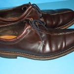 COLE HAAN  BROWN LEATHER CASUAL SHOES ,LOAFERS SIZE 9.5 M