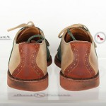 Mens Cole Haan Stylish G2 Oxford Beige/green Leather Shoes sz 8.5 D
