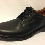 Clarks Structured Lace Up Oxford Shoes Black Mens 11 M *Excellent