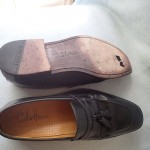 cole haan leather shoes sz 9 m ,black,loafers,tassel,nike air