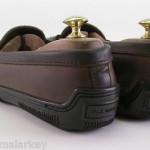 Cole Haan Country Brown/Black Leather Loafers Size 7.5M