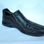 Cole Haan Nike Air Black Loafers Mens Leather Dress Shoes Size 11M Style C04054