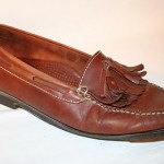 COLE HAAN Men’s Size 10.5 LOAFERS Slip-On TASSLE Shoes Brown Leather