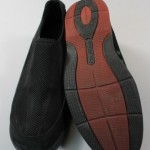 COLE HAAN Men’s Black Red Mesh Suede Loafers Sz 9.5 M