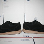 Cole Haan Fragment LUNARGRAND black Suede Shoes 9.5