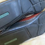 COLE HAAN NIKEAIR MENS BROWN LEATHER SLIP ON SHOES, 11M