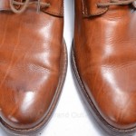 COLE HAAN C09021 NIKE AIR 10 brown leather OXFORD PLAIN LACED BRITISH TAN shoe